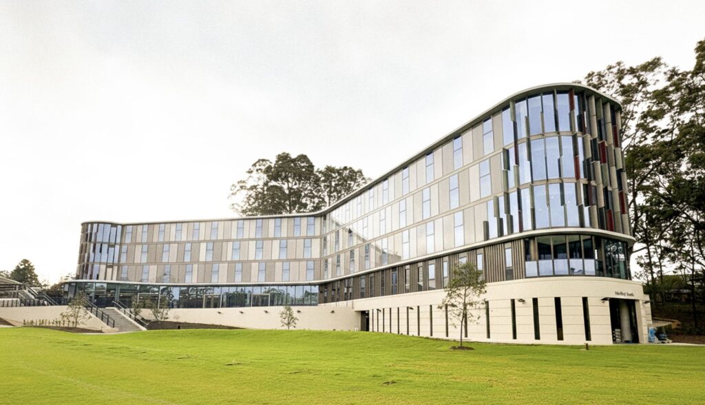 facade of the Loreto Normanhurst McCabe Boarding House